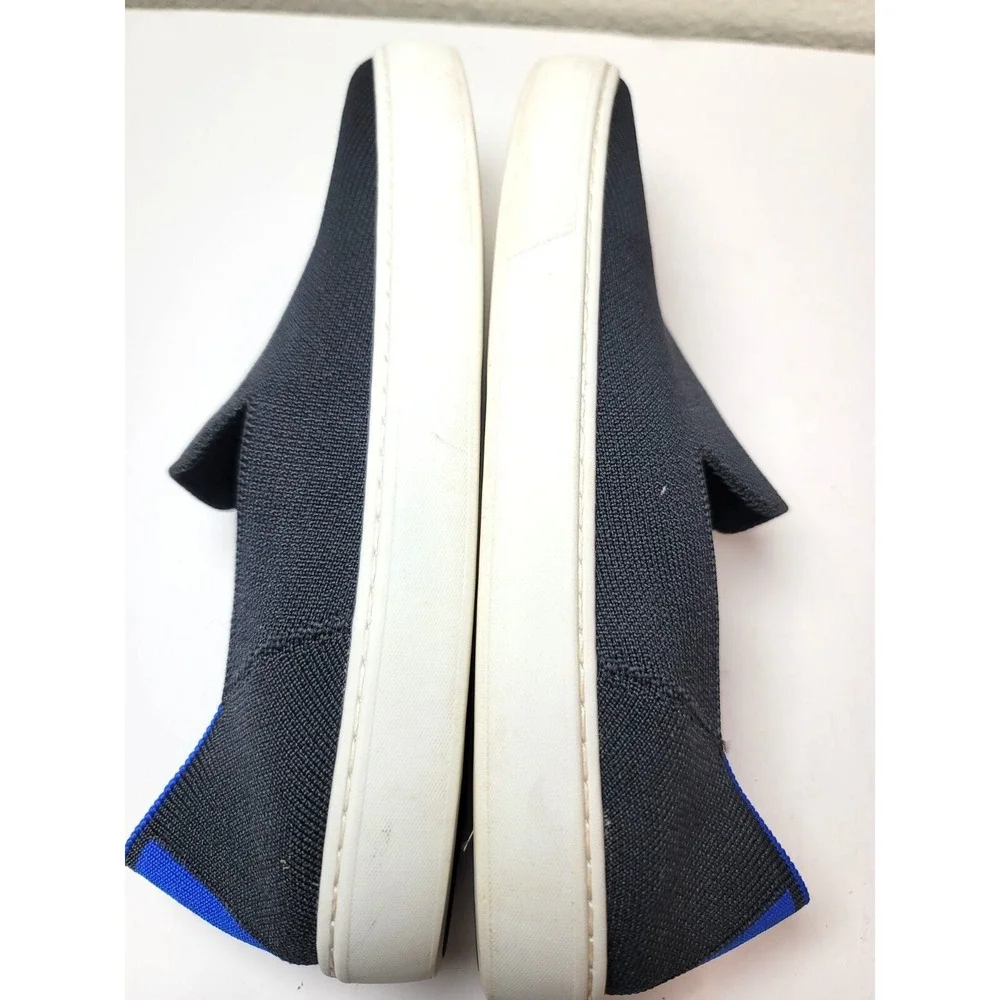 Rothys‎ The Sneaker Womens 8.5 Navy Blue Slip On Casual Washable Shoes